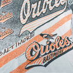 MLB (Ritz) - Baltimore Orioles All Over Print T-Shirt 1991 X-Large Vintage retro baseball