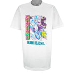 Vintage - Miami Beach Karate Black Belt T-Shirt 1992 X-Large
