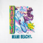 Vintage - Miami Beach Karate Black Belt T-Shirt 1992 X-Large