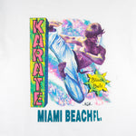 Vintage - Miami Beach Karate Black Belt T-Shirt 1992 X-Large