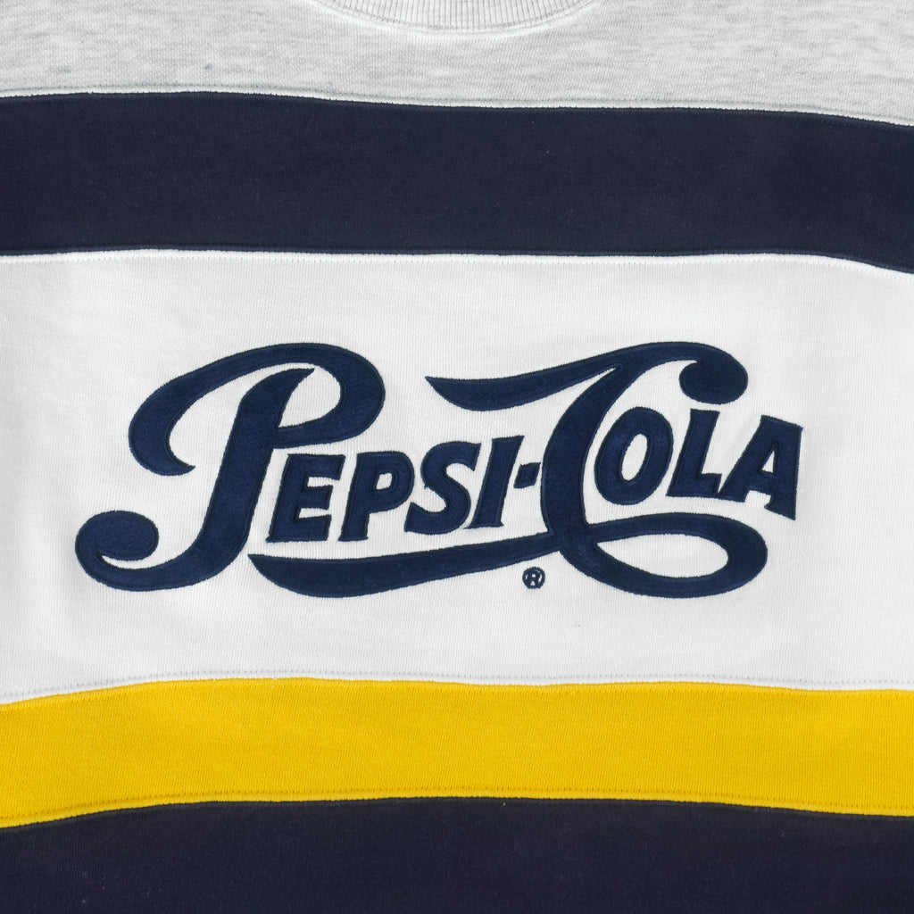 Vintage - Pepsi-Cola Crew Neck Sweatshirt 1990s X-Large vintage retro