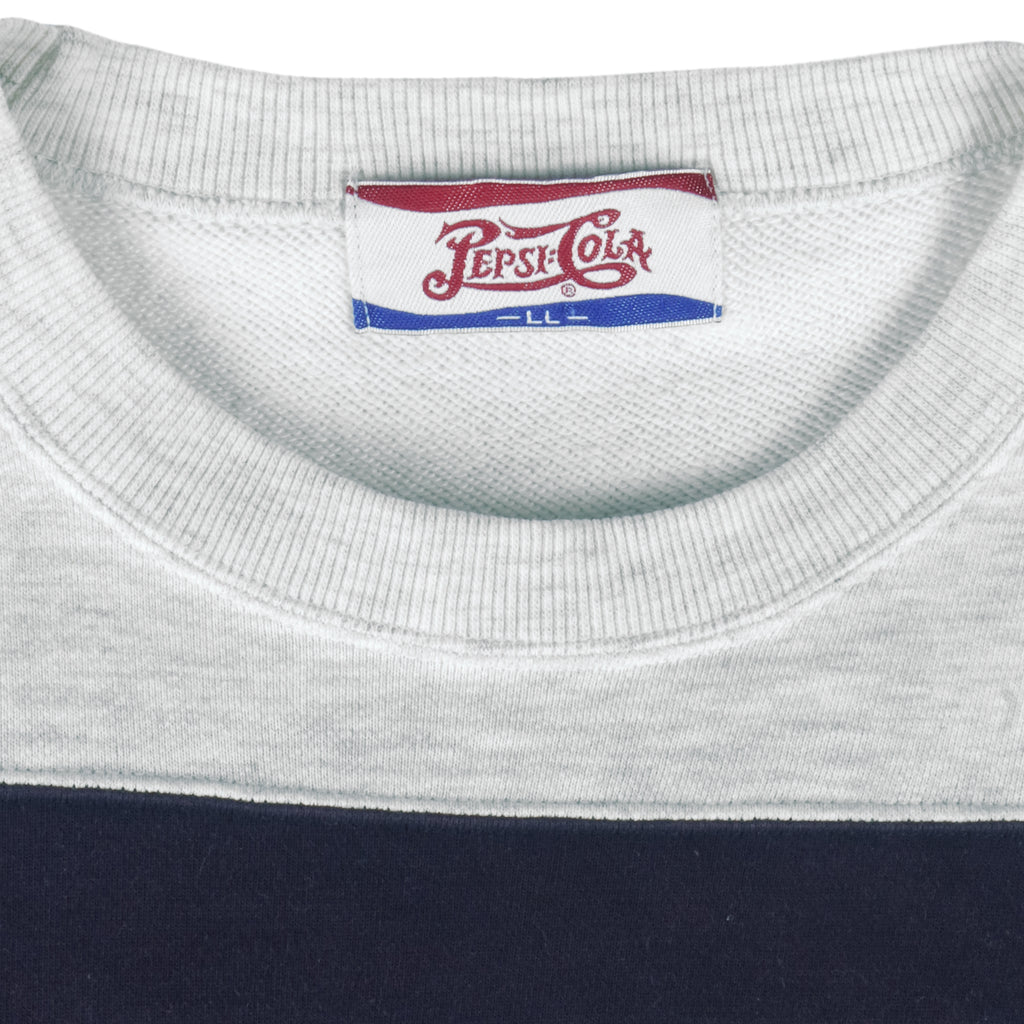 Vintage - Pepsi-Cola Crew Neck Sweatshirt 1990s X-Large vintage retro