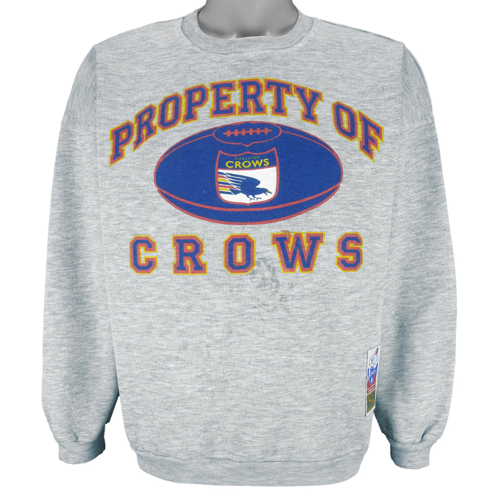 Vintage (VSC) - Adelaide Crows Football Club Crew Neck Sweatshirt 1990s Medium Vintage retro football