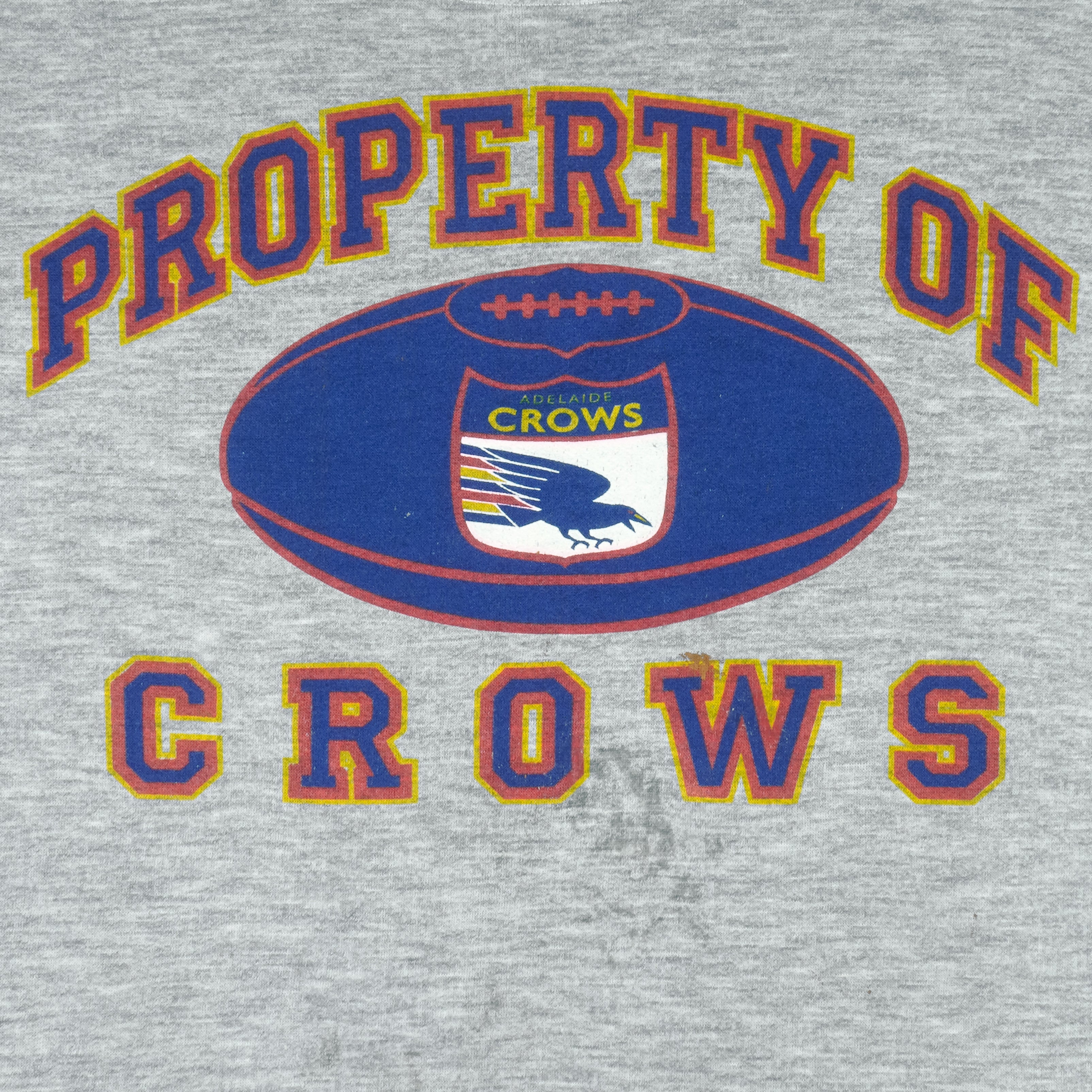 Vintage (VSC) - Adelaide Crows Football Club Crew Neck Sweatshirt 1990s Medium Vintage retro football