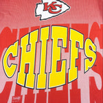 NFL (Magic Johnson T's) - Kansas City Chiefs All Over Print T-Shirt 1994 Large