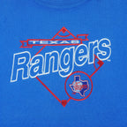 MLB (Logo 7) - Texas Rangers Embroidered T-Shirt 1990s Medium vintage retro baseball