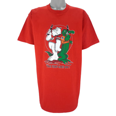 NCAA - Georgia Bulldogs VS Florida Gators The Feud Goes On 1990s X-Large
