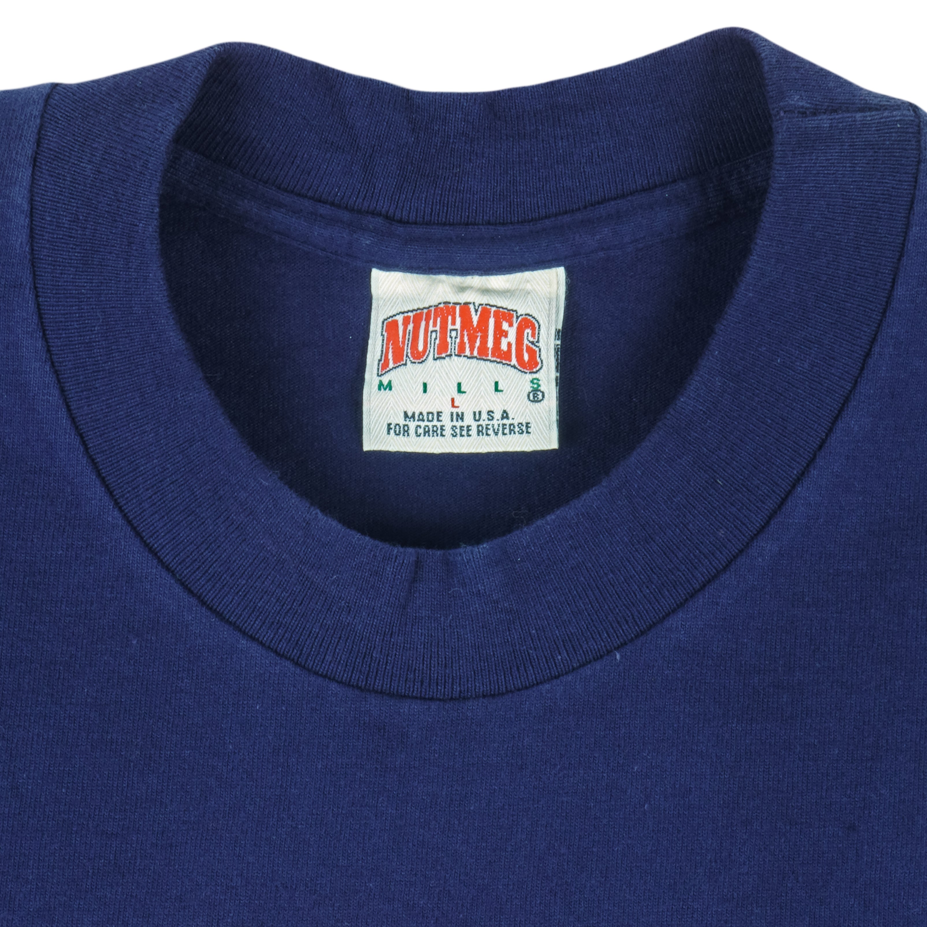 MLB (Nutmeg) - New York Yankees Single Stitch T-Shirt 1993 Large
