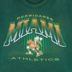 NCAA (Salem) - Miami Hurricanes Athletics T-Shirt 1990s X-Large