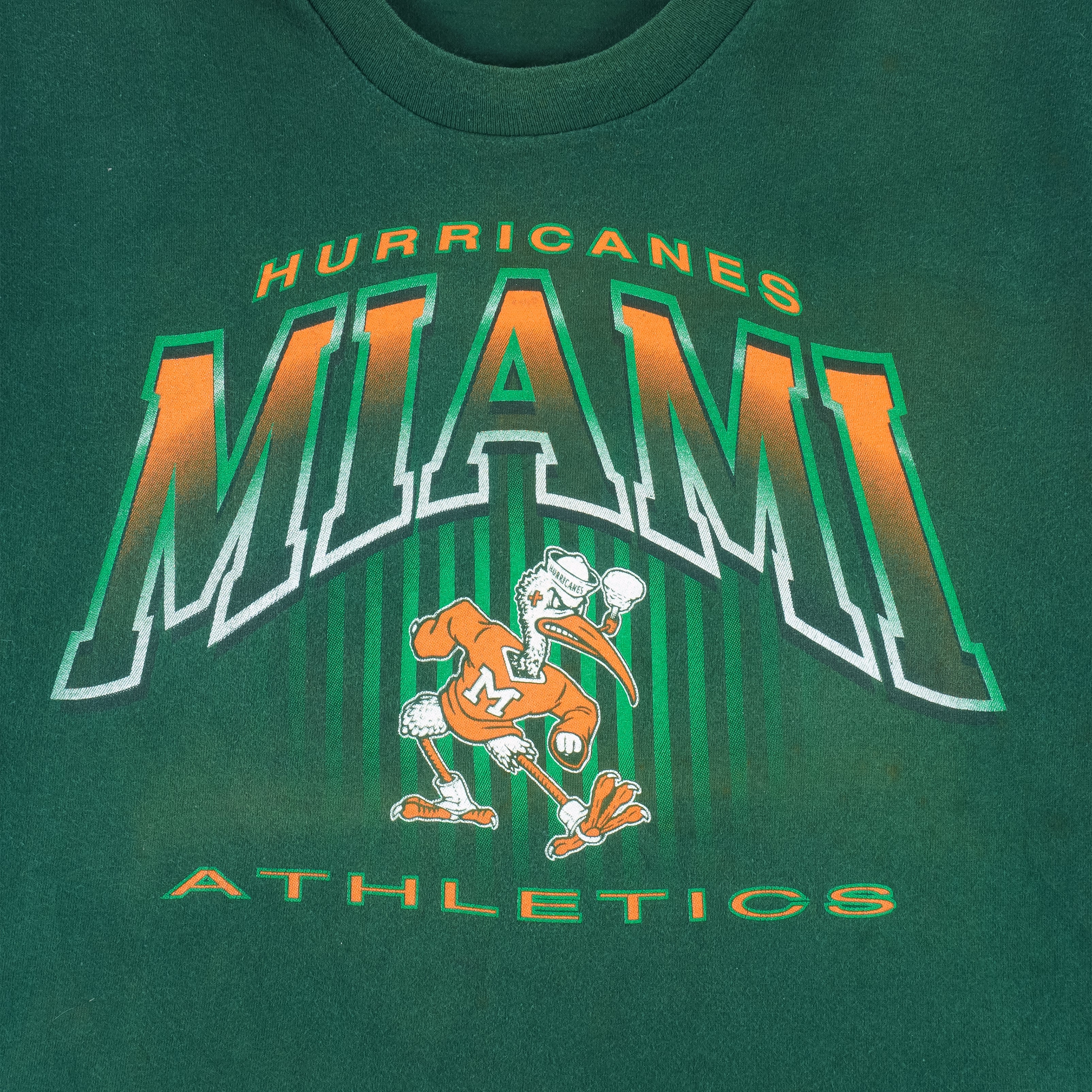NCAA (Salem) - Miami Hurricanes Athletics T-Shirt 1990s X-Large