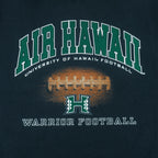 NCAA (Jansport) - Air Hawaii Warrior Football Single Stitch T-Shirt 1990s XX-Large