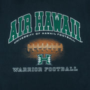 NCAA (Jansport) - Air Hawaii Warrior Football Single Stitch T-Shirt 1990s XX-Large