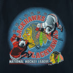 NHL (Logo 7) - Chicago Blackhawks T-Shirt 1990s X-Large