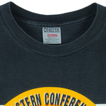 NBA (Oneita) - Seattle SuperSonics Western Conference Champs T-Shirt 1996 Large