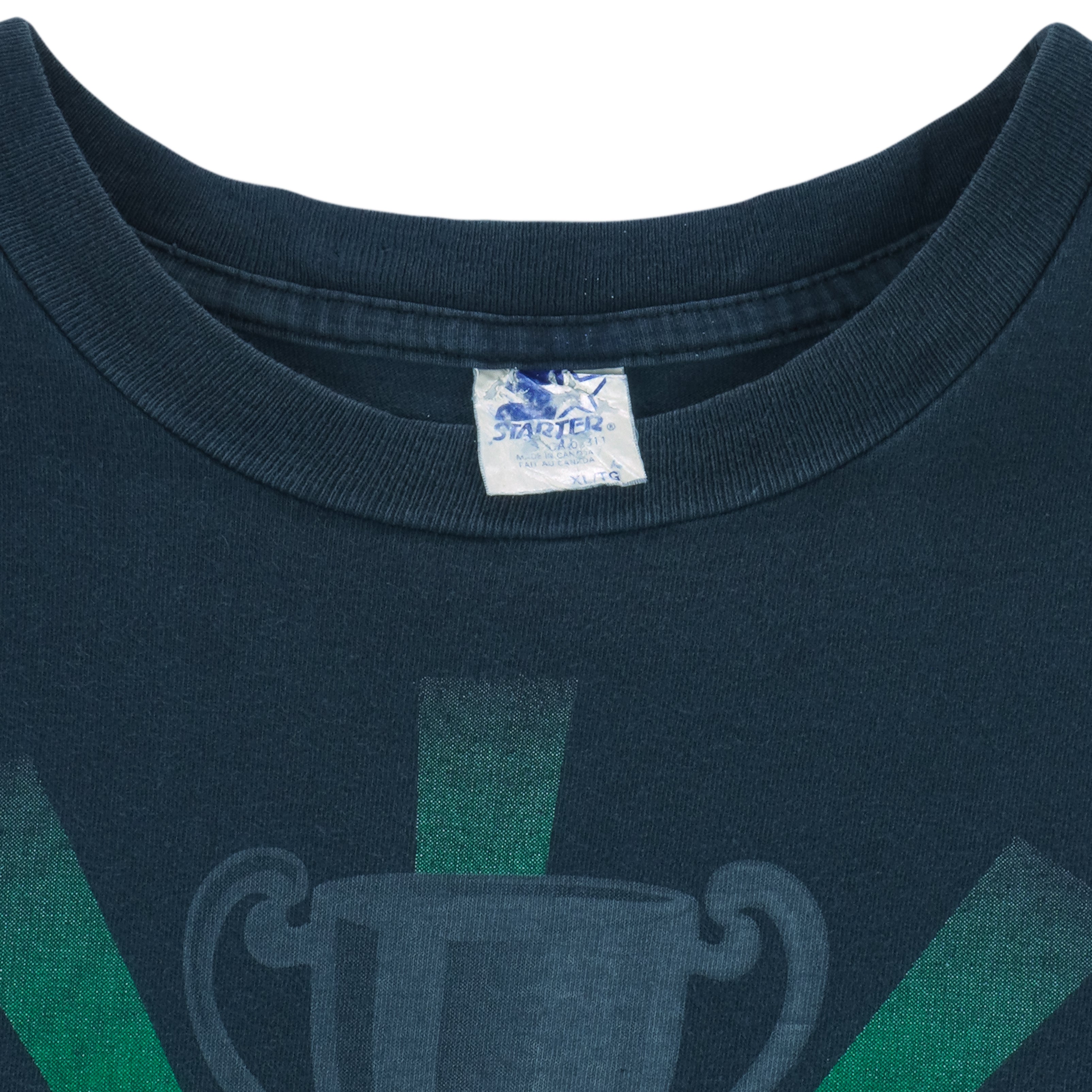 Starter - Edmonton Eskimos Football Club Single Stitch T-Shirt 1993 X-Large