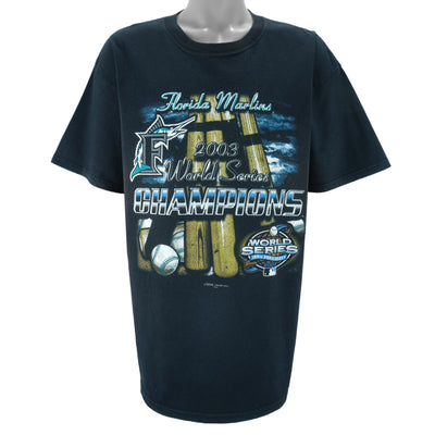 MLB (Delta) - Florida Marlins World Series Champions T-Shirt 2003 X-Large