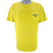 Vintage (Camel) - smooth Character Pocket Single Stitch T-Shirt 1990s Large