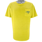 Vintage (Camel) - smooth Character Pocket Single Stitch T-Shirt 1990s Large