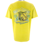 Vintage (Camel) - Smooth Character Pocket Single Stitch T-Shirt 1990s Large