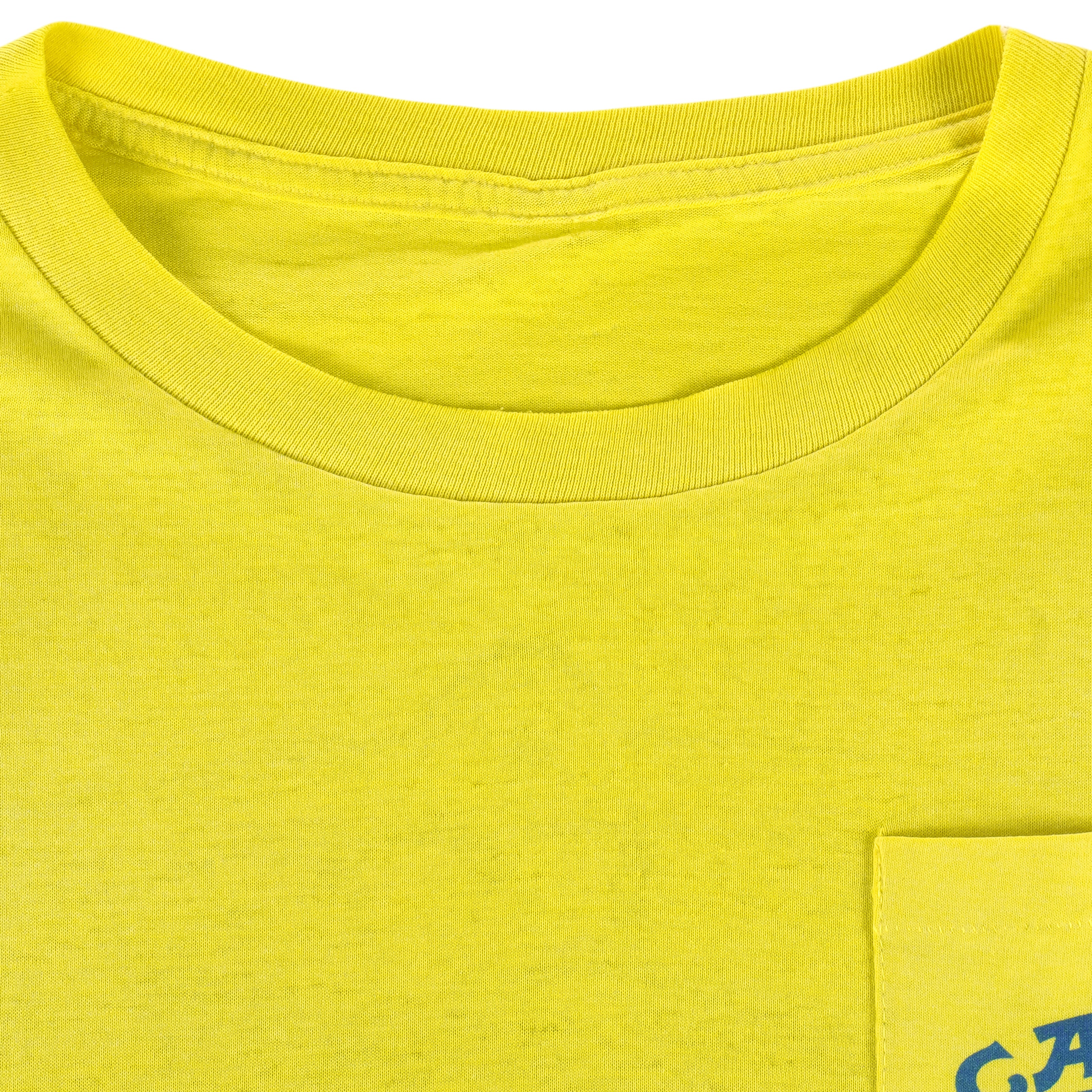 Vintage (Camel) - smooth Character Pocket Single Stitch T-Shirt 1990s Large