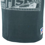 MLB (Nutmeg) - Chicago White Sox  Carlton Fisk Player T-Shirt 1991 X-Large Vintage retro