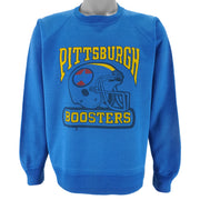 NCAA - Pittsburgh Panthers Boosters Crew Neck Sweatshirt 1990s Medium
