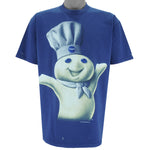 Vintage (Logotel) - Pillsbury Doughboy T-Shirt 1997 Large