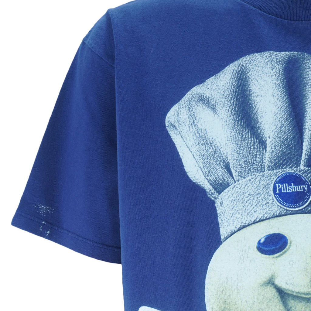 Vintage (Logotel) - Pillsbury Doughboy T-Shirt 1997 Large