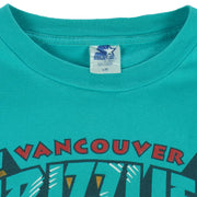 Starter - Vancouver Grizzlies Basketball T-Shirt 1994 Large