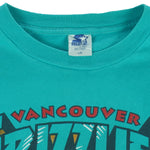 Starter - Vancouver Grizzlies Basketball T-Shirt 1994 Large