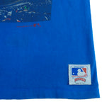 MLB (Nutmeg) - Chicago Cubs Stadium Map T-Shirt 1991 Large vintage retro