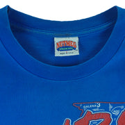 MLB (Nutmeg) - Chicago Cubs Stadium Map T-Shirt 1991 Large vintage retro