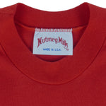 NCAA (Nutmeg) - Indiana Hoosier Embroidered Deadstock T-Shirt 1990s Large vintage retro football college