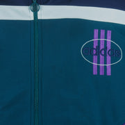 Adidas - Blue Colorway Sports Track Jacket 1990s Large