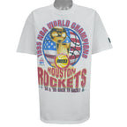 Starter - NBA Houston Rockets Champions T-Shirt 1995 X-Large vintage retro basketball