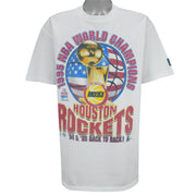Starter - NBA Houston Rockets Champions T-Shirt 1995 X-Large vintage retro basketball