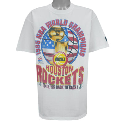 Starter - NBA Houston Rockets Back To Back Champions T-Shirt 1995 X-Large