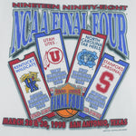 NCAA (Logo 7) - Basketball Final Four Champions In Texas T-Shirt 1998 X-Large vintage retro basketball