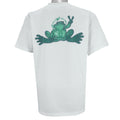 Vintage - Peace Frogs Einstein Single Stitch T-Shirt 1997 Large vintage retro