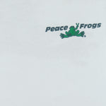 Vintage - Peace Frogs Einstein Single Stitch T-Shirt 1997 Large vintage retro