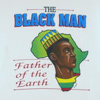 Vintage (Unionbay) - The Black Man Father Of The Earth T-Shirt 1990s X-Large