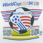 Vintage - World Cup Soccer USA T-Shirt 1994 X-Large vintage retro