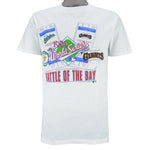 MLB (Salem) - San Francisco Giants VS Oakland Athletics Matchups T-Shirt 1989 Medium