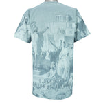 Vintage - Greek Mythology All Over Print T-Shirt 1990s Large vintage retro