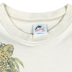 Vintage (Harlequin) - Kingdom Of Cats From National Wildlife T-Shirt 1990s Large