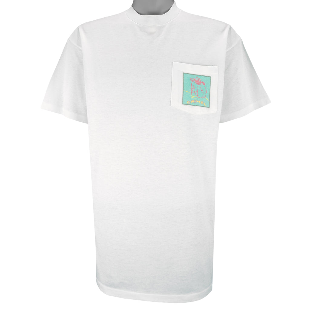 Vintage (Camel) - Joe Andy Warhol Art T-Shirt 1990s X-Large vintage retro