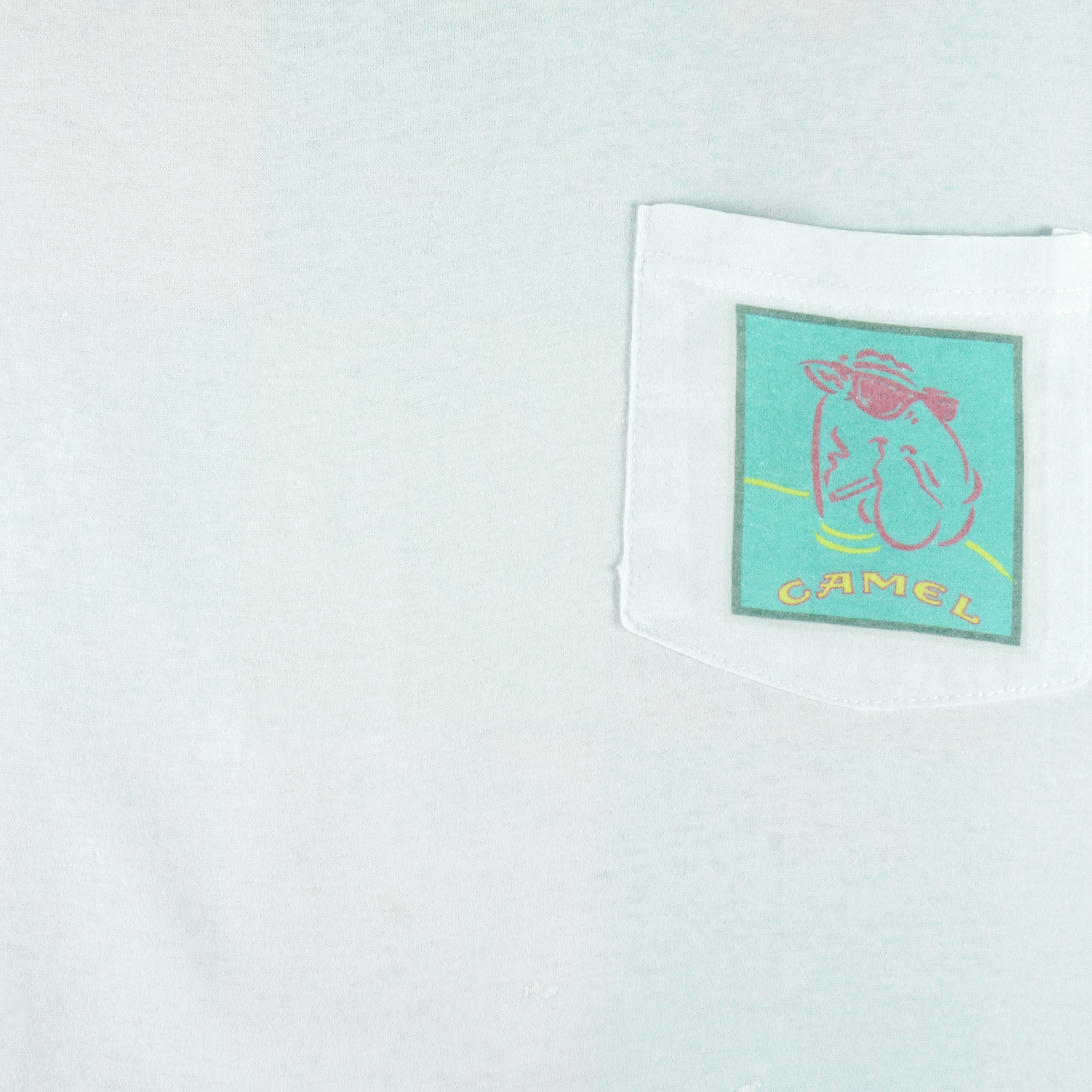 Vintage (Camel) - Joe Andy Warhol Art T-Shirt 1990s X-Large vintage retro