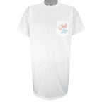 Vintage (Camel) -Joe's Beach Club Tell Em Joe Sent You T-Shirt 1993 X-Large vintage retro