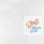 Vintage (Camel) -Joe's Beach Club Tell Em Joe Sent You T-Shirt 1993 X-Large vintage retro