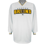 NHL (Lee) - Boston Bruins Spell-Out Sweatshirt 1990s Large vintage retro hockey